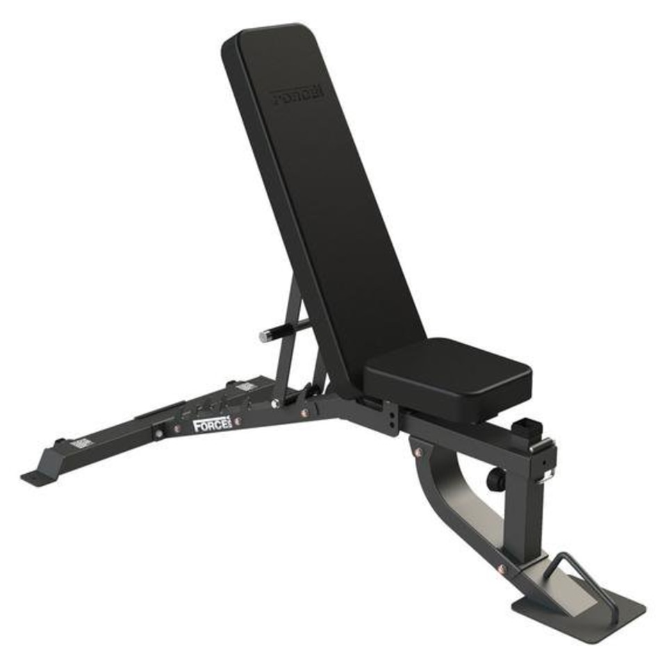Force USA MyBench Banco Ajustable con Base para Bíceps y Extensión de Piernas F-MR-FID