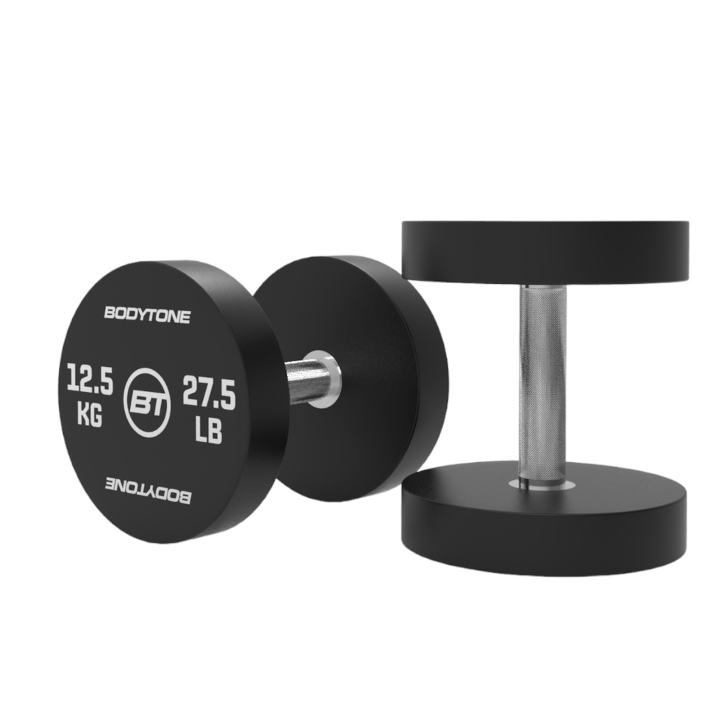  Par de Mancuernas de Uretano 12.5 kg BT-MU12