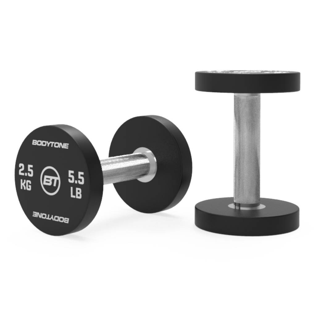 Par de Mancuernas de Uretano 2.5 kg BT-MU2