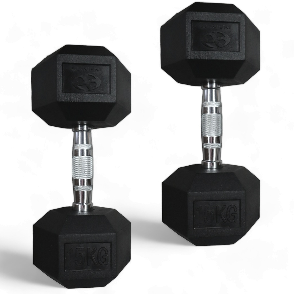 Infinité Par de Mancuernas Hexagonales 15 KG IF-HK15