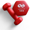 Infinité Par de Mancuernas Profesionales forro de Neopreno 1kg IF-MN1