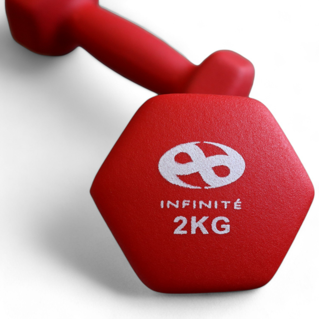 Infinité Par de Mancuernas Profesionales forro de Neopreno 2kg IF-MN2