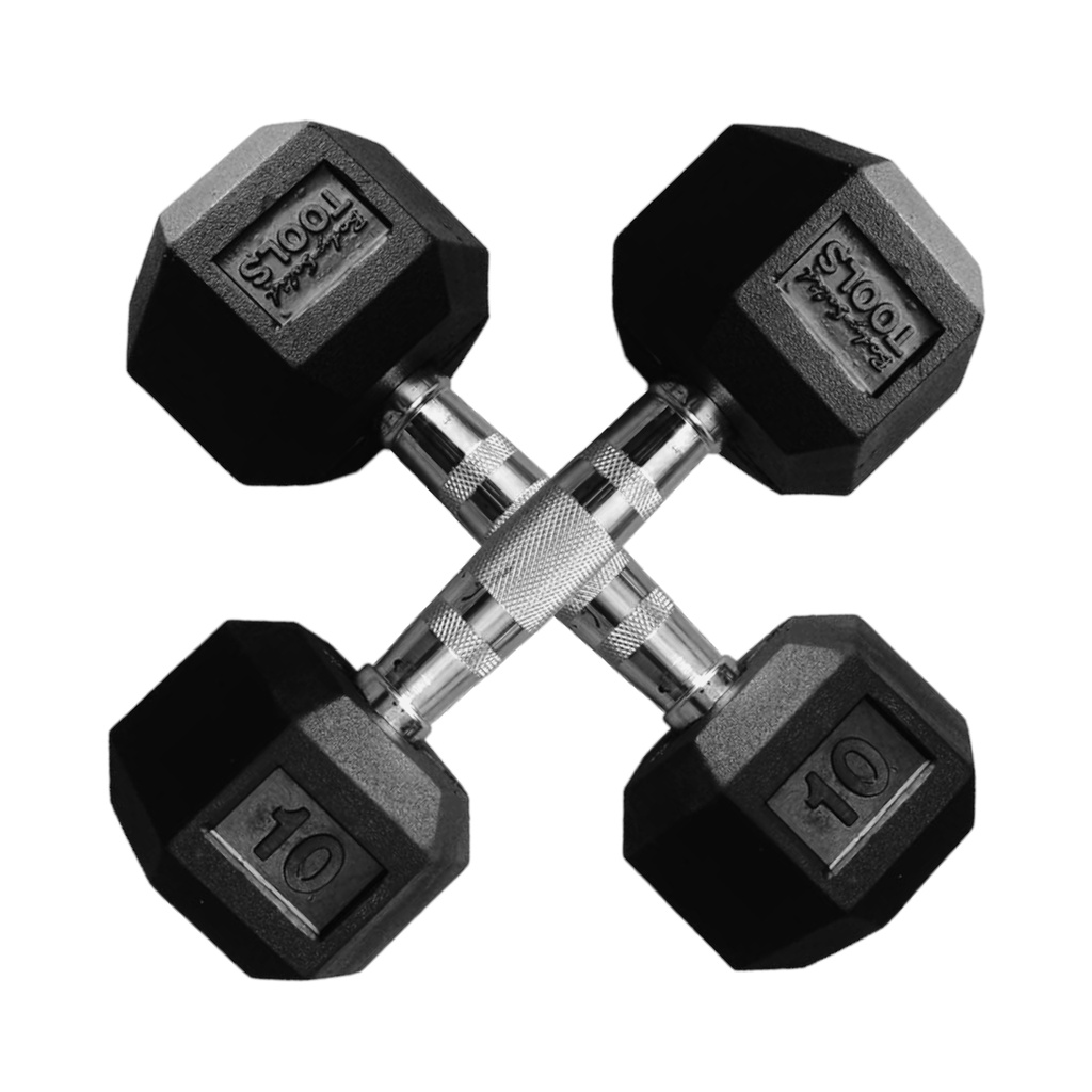 Body Solid Mancuerna Hexagonal 10 Libras (Par) BS-SDR10