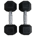 Body Solid Mancuernas Hexagonales 15 Lb (par) BS-SDR15