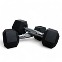 Infinité Par de Mancuerna Hexagonal Goma de alta Resistencia 15 Libras IF-HL15