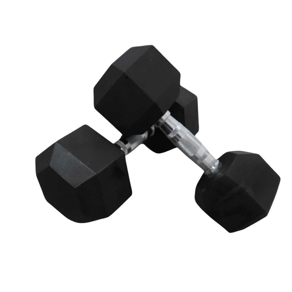 Infinité Mancuerna Hexagonal Goma de alta Resistencia Par 30 Libras IF-HL30
