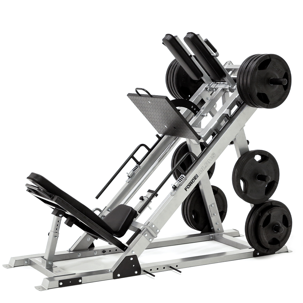 Force USA Leg Press and Hack Squat/ Prensa o press de pierna y Jaca F-MLPHS-V2