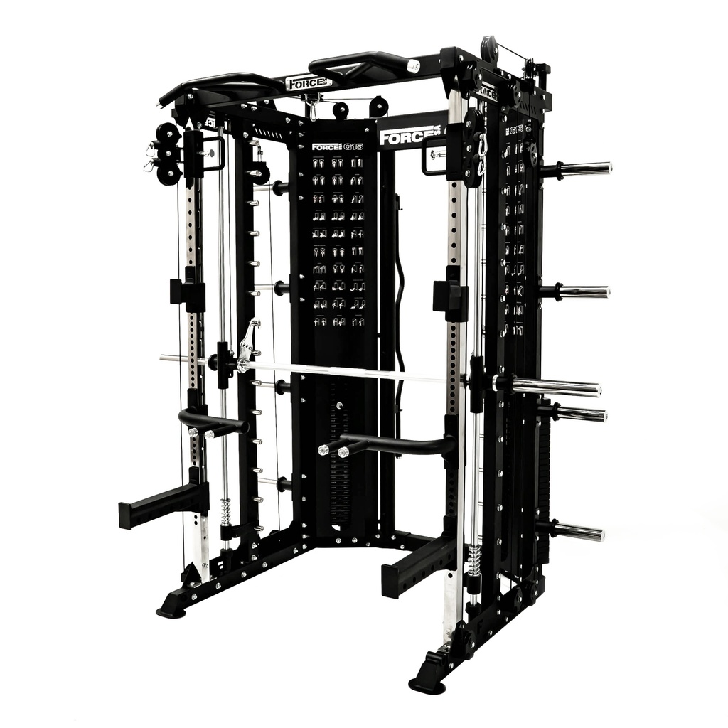Force USA Gimnasio Profesional Todo en Uno / All-In-One / Multifuncional Smith FU-G15