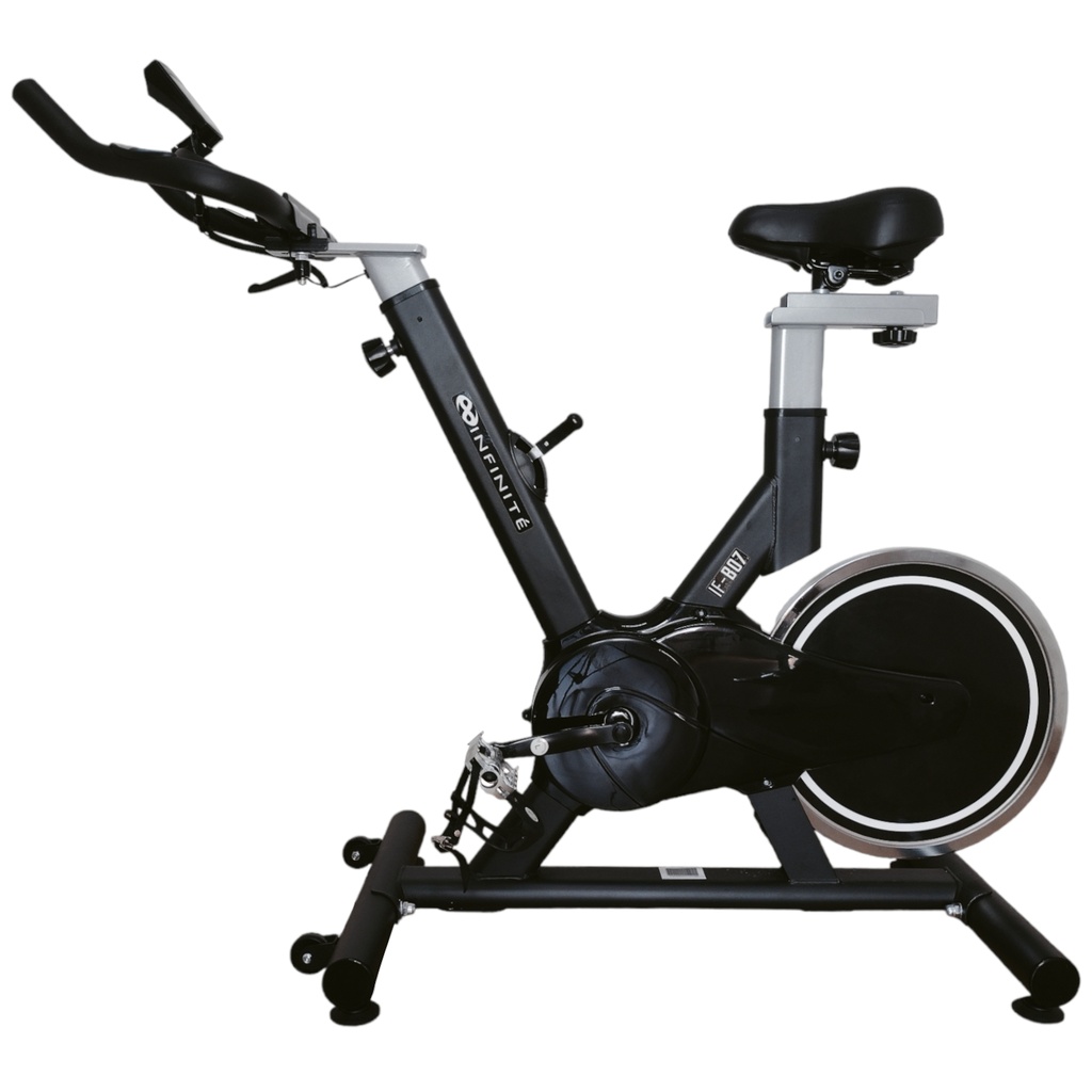 INFINITé Bicicleta de Spinn Rueda Inercia Trasera + Display incluido +14Kg IF-B07