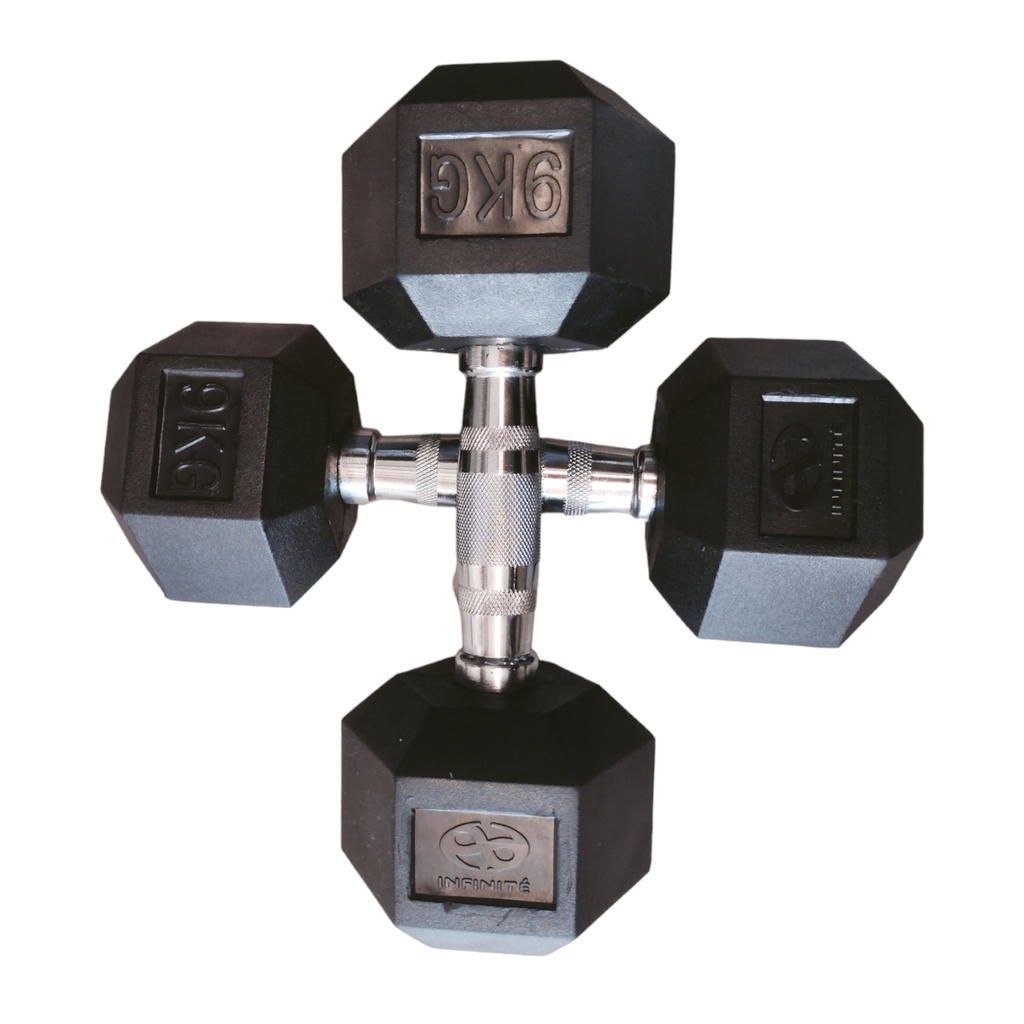 Infinité Mancuerna Hexagonal 9kg IF-HK9
