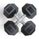 Infinité Mancuerna Hexagonal Goma de alta Resistencia Par 12.5 Libras IF-HL12.5