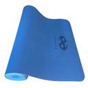 InfinitéTapete de Yoga Profesional Azul//Yoga Mat Blue