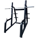 Squat Rack INFINITÉ FITNESS Semi Nuevo Incluye Barra Olímpica IF-F50-S