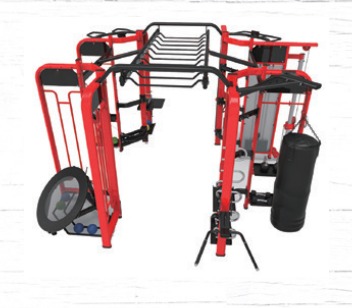 Infinité Jaula para Crossfit Synergy 360 IF-E360-A (8 MODULOS)
