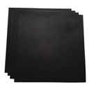 INFINITÉ Loseta De Piso Importado Para Gimnasio Grosor 15 mm Alto Trafico (Negro) 1X1Mt IF-LP16