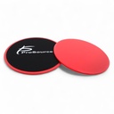Prosource Deslizadores Básicos / Core Sliders PS-1185-RCS-RED