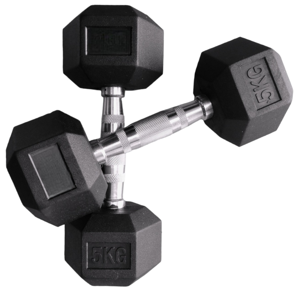 Infinité Mancuerna Hexagonal de 5 kg Linea Economica IF-LEHK5 (PAR)