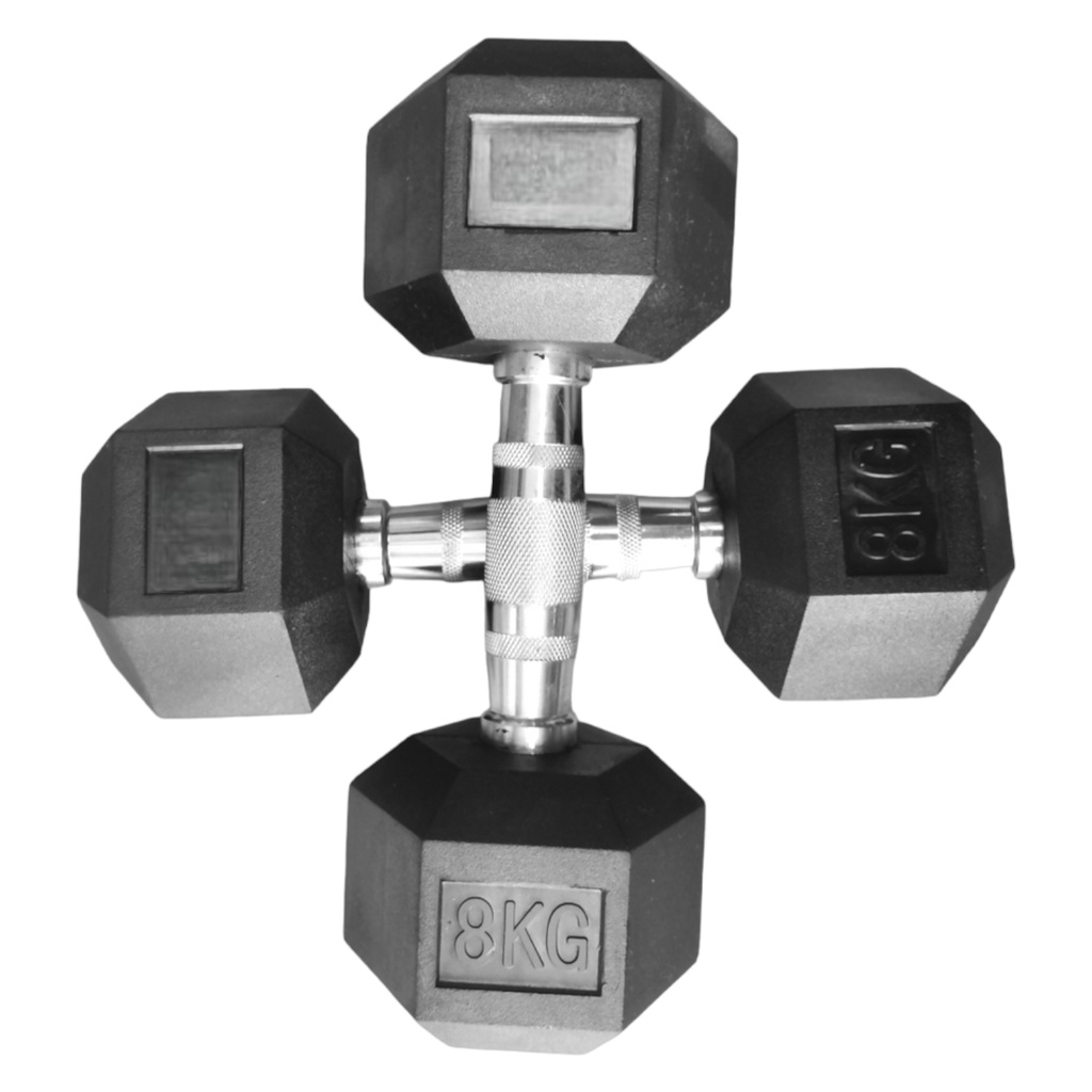 Infinité Mancuerna Hexagonal de 8 kg Linea Economica IF-LEHK8 (PAR)