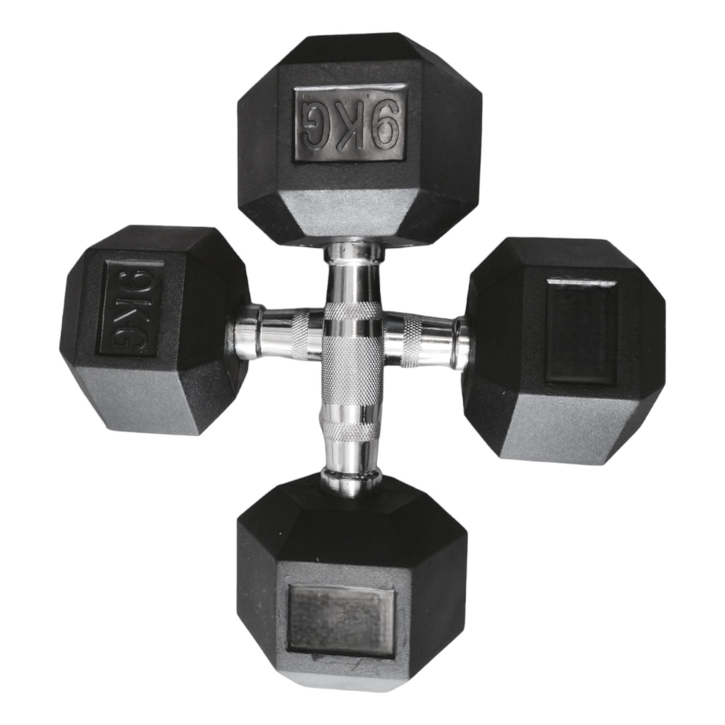 Infinité Mancuerna Hexagonal de 9 kg Linea Economica IF-LEHK9 (PAR)