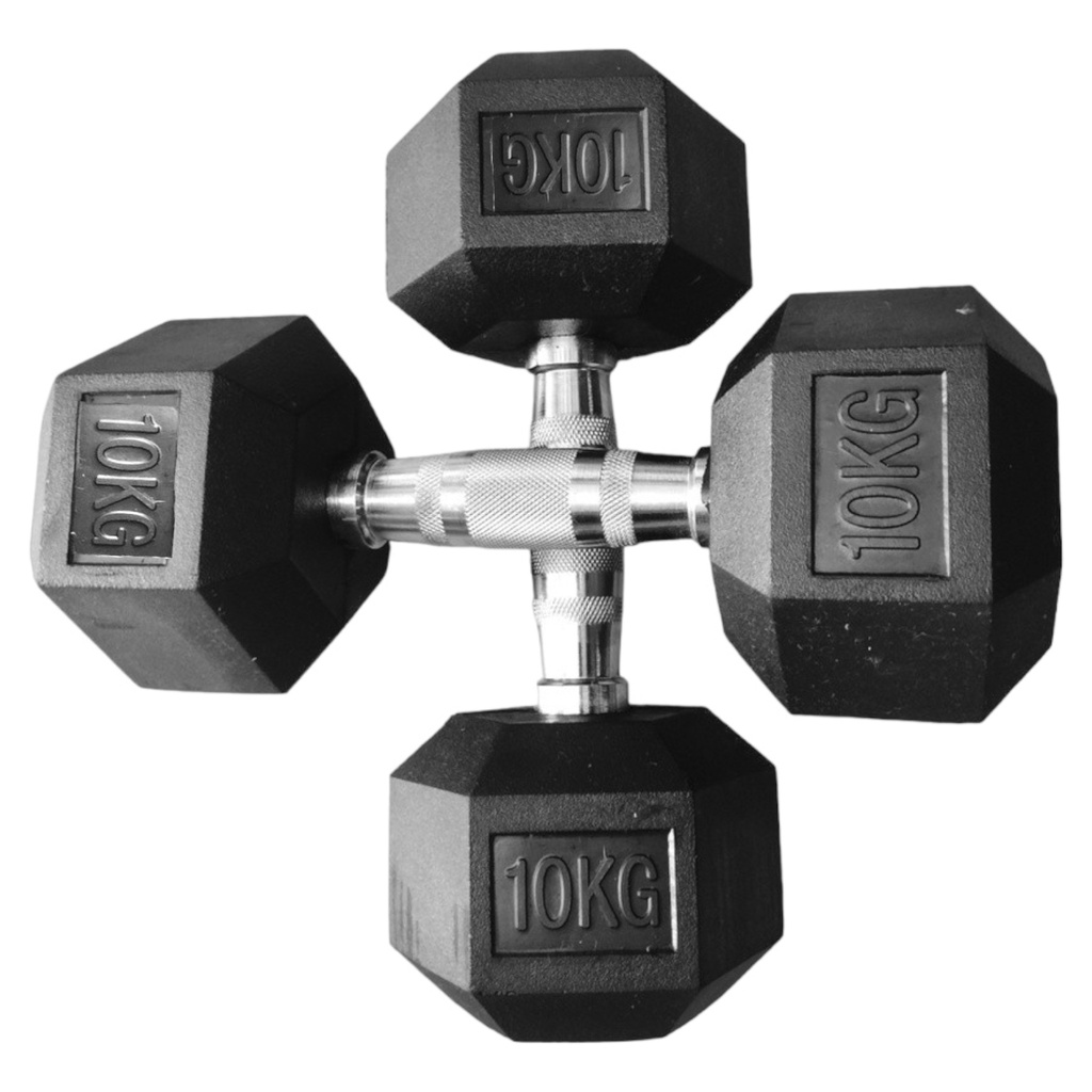 Infinité Mancuerna Hexagonal De 10Kg Linea Economica IF-LEHK10 (PAR)