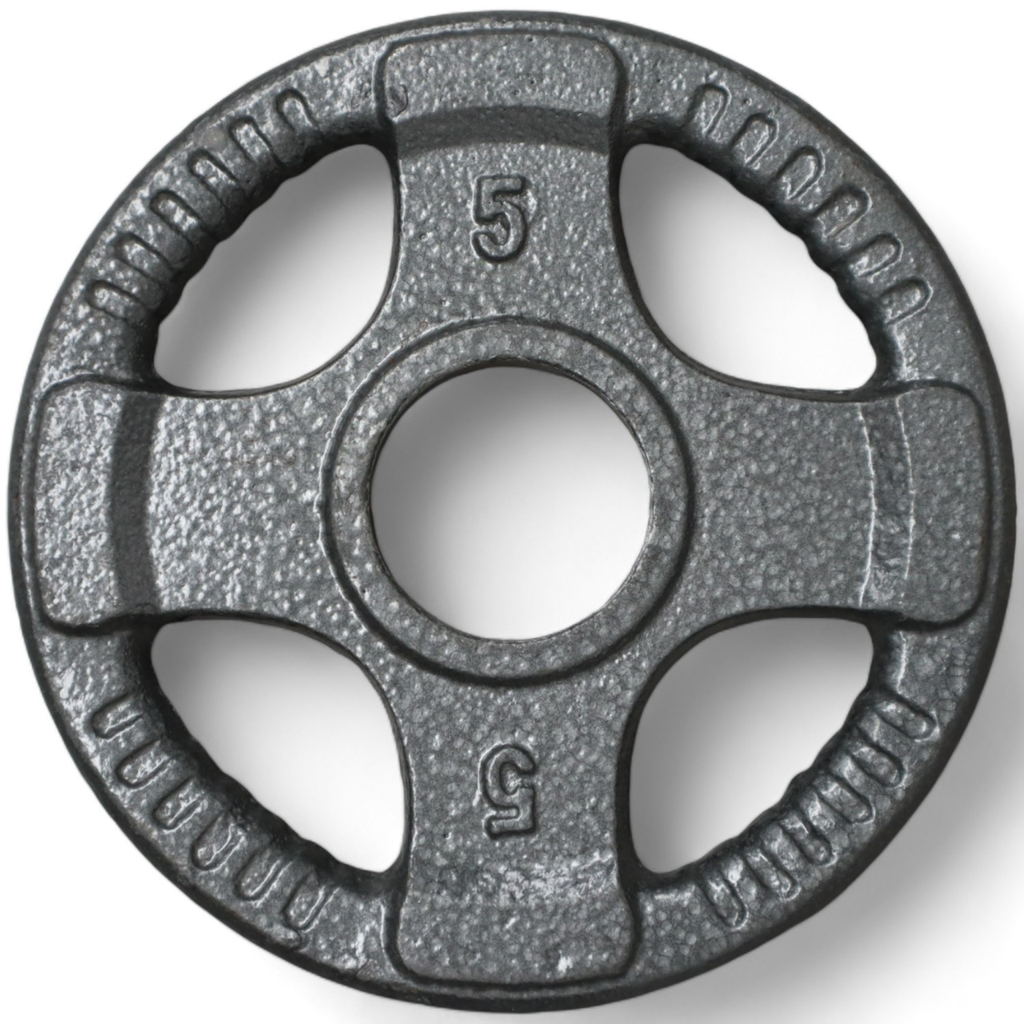 INTEK Disco gris // Gray 5 lb Steel Olympic Plate RSO-005
