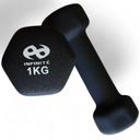Infinité Par de Mancuernas de Neopreno 1kg IF-MN1-BLK