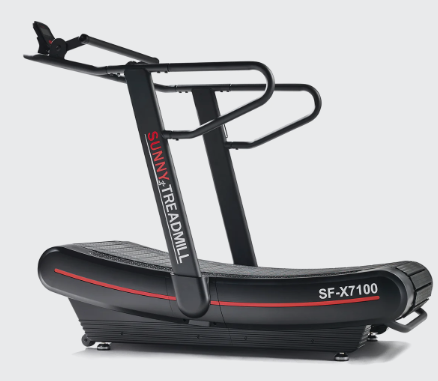 SUNNY HEALTH &amp; FITNESS Caminadora de correr manual curva premium SF-X7100