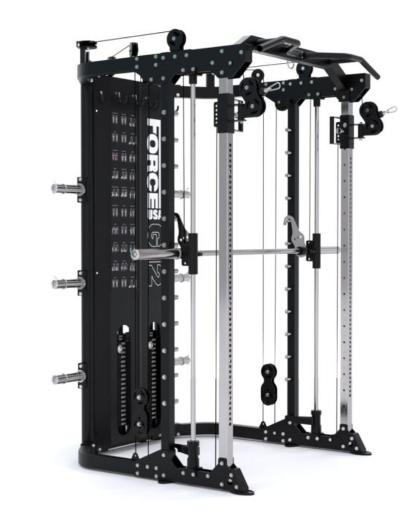 Force USA Gimnasio Profesional Todo en Uno / All-In-One / Multifuncional Smith  F-G12-V2