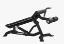 Hoist Banco de abdominales declinado ajustable Negro/ abdominal adjustable bench Black HF-CF-3264 