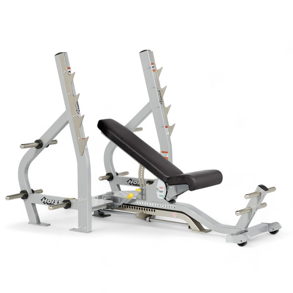 Hoist Banco olímpico de 3 posiciones/ 3-way olympic bench HF-CF-2179B-B