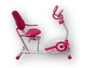 Sunny Health and fitness Bicicleta reclinada inteligente magnética Rosa SF-RB422003P
