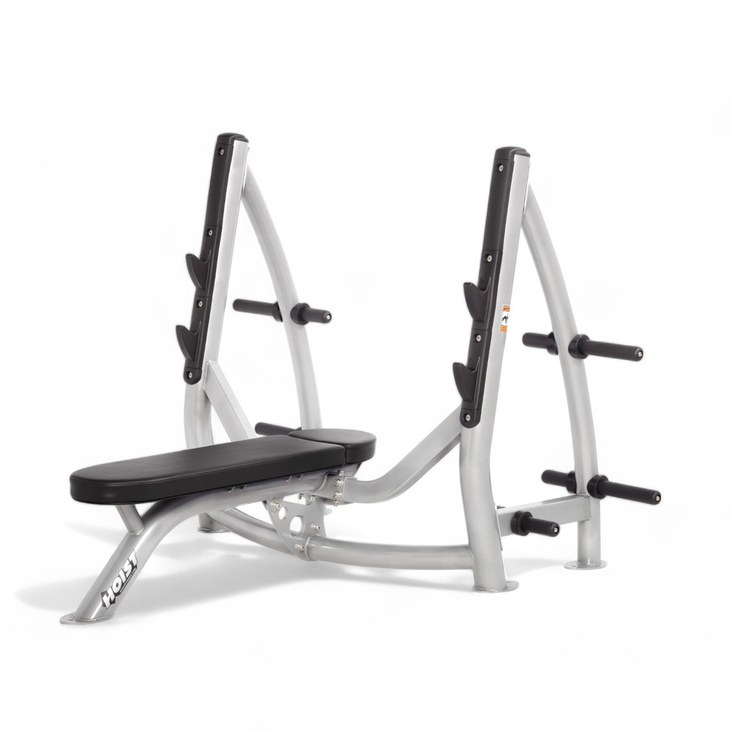 Hoist Banco plano olímpico con espacio de almacenamiento// Olympic bench-flat HF-CF-3170
