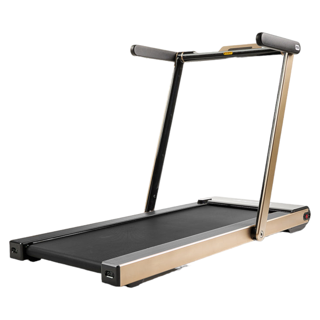 Sunny Fitness Caminadora Asuna Delgada Motorizada Plegable Dorada SF-T8730G **DESCONTINUADO**