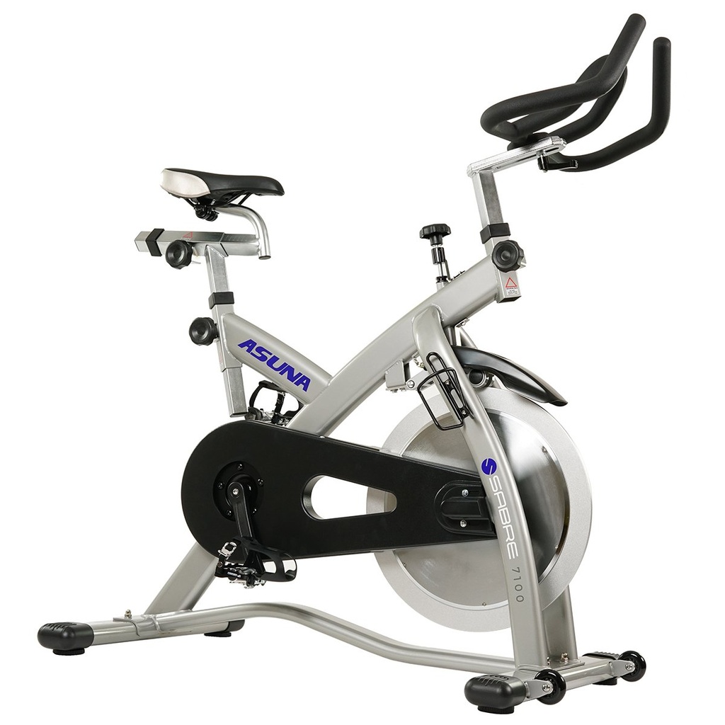 Sunny Health &amp; Fitness-Bicicleta de ciclo ASUNA Sabre-Comercial de Ciclismo de Interior de Correa Magnética SF-B7100