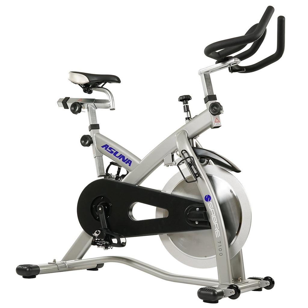 Sunny Health & Fitness-Bicicleta de ciclo ASUNA Sabre-Comercial de Ciclismo de Interior de Correa Magnética SF-B7100