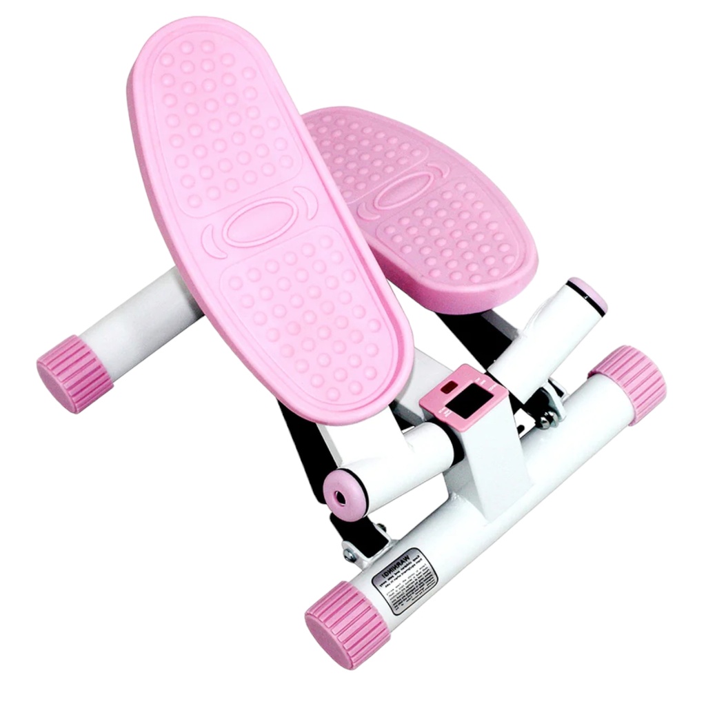 Sunny Health & Fitness Pink Adjustable Twist Stepper SF-P8000