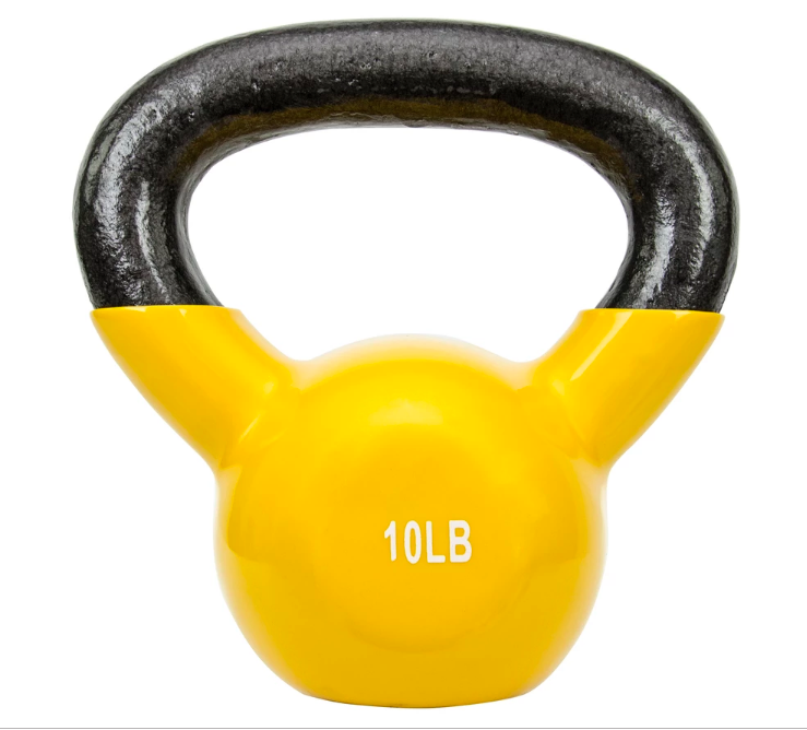 Sunny Health & Fitness Pesa rusa recubierta de vinilo 10 lb SF-No.066-10