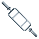 SUNNY HEALTH & FITNESS 34´ OLYMPIC TRICEP BAR WITH RING COLLARS 