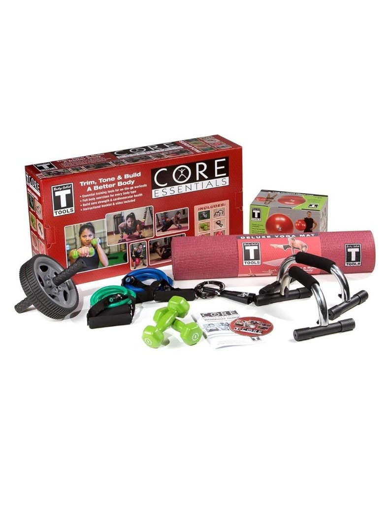 Body Solid Paquete básico de Entrenamiento/Tools Core Essentials BST-PACK