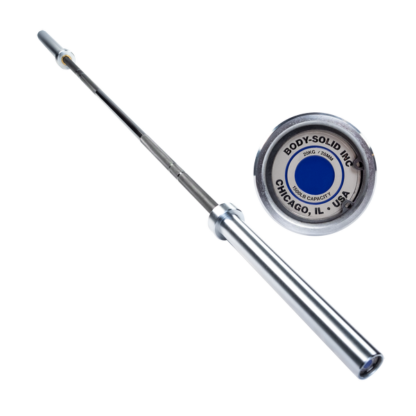 Body Solid Barra olímpica extrema potencia para Crossfit (BS-OB86EXT)