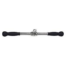 Revolving Solid Straight Bar(rubber grip)