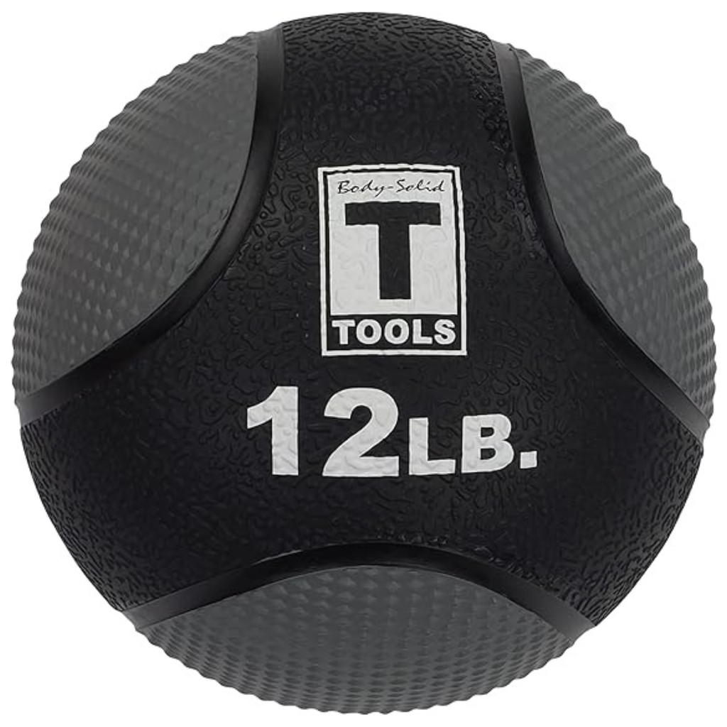 Body Solid Balón medicinal 12 LB / Pelota de azote / Medicine Ball BS-BSTMB12