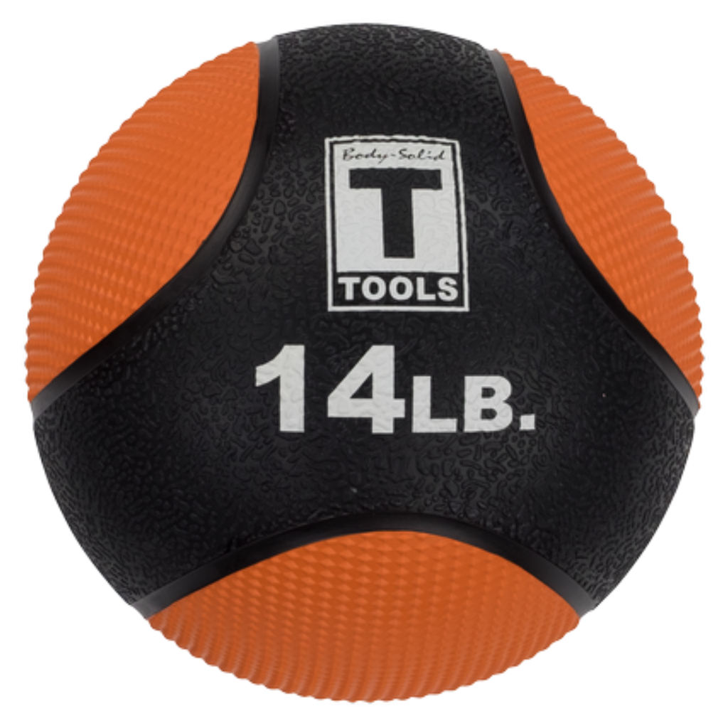 Body Solid Balón medicinal 14 LB / Pelota de azote / Medicine Ball BS-BSTMB14