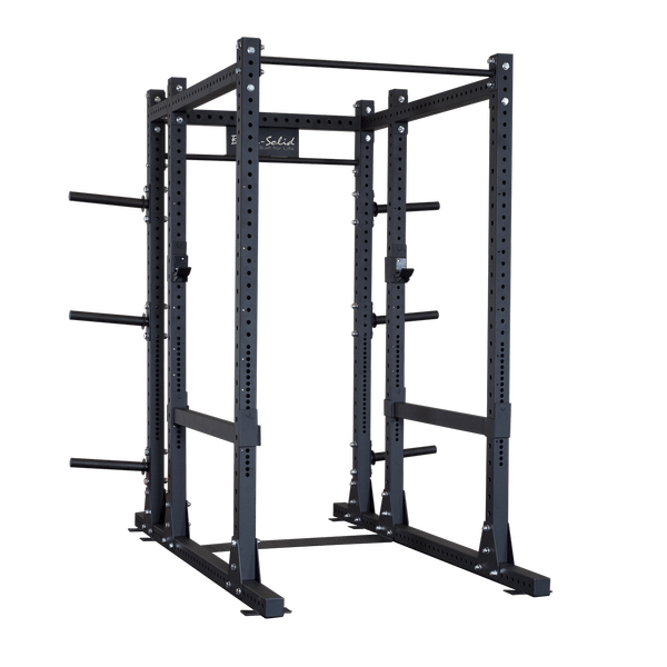 Body Solid Power Rack uso 100% comercial Altura Extendida SPR1000Back