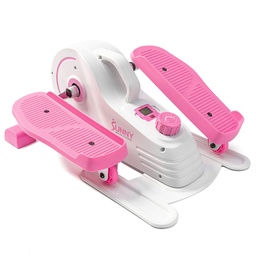 [SF-P2030] Sunny Health &amp; Fitness Mini-Eliptica Portátil de Color Rosa P2030