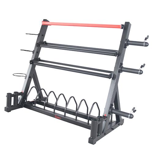 [SF-XF920025] SUNNY SOPORTE DE RACK DE ALMACENAMIENTO DE PESAS TODO EN UNO SF-XF920025