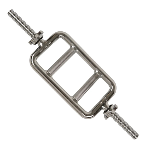[SF-STTB-24] Sunny Health & Fitness Barra Estandar De Triceps Cromada Solida Con Rosca de 60cm