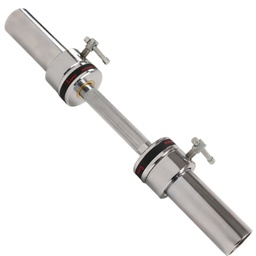 [SF-OB-20] Sunny Barra Olímpica corta de 20&quot; con seguros para armar tus mancuernas SF-OB-20