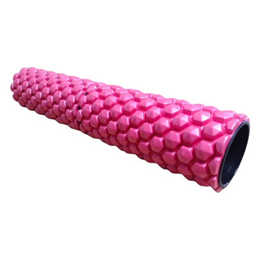 [PS-2163-HEX-LMR-PINK] Prosource Rodillo para Masajes 2-IN-1 Hexa Massage Foam Roller 24"X5"/ 12"X 5" PS-2163-HEX-LMR-PINK