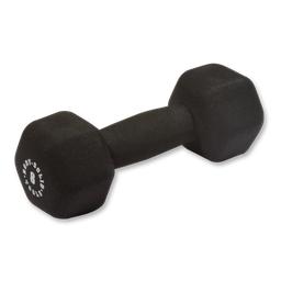 [BSTND8] Body Solid Mancuerna de Vinil de 8 LB Negro (1 Pieza) BSTND8